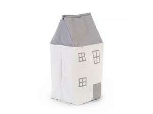 Box na hračky Dům Grey Off White
