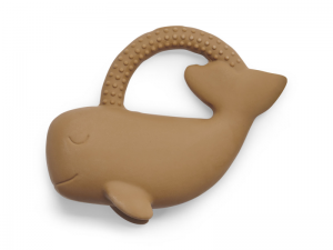 Kousátko latex velryba Caramel