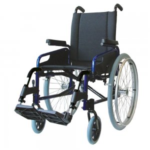PLURIEL, Invalidní vozík pro amputáře, šířka sedu 45 cm