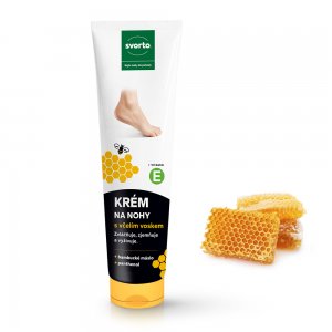 Krém na nohy se včelím voskem 100 ml