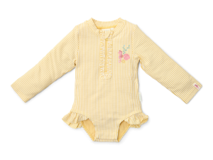 Plavky dlouhý rukáv Ocean Treasures Yellow vel. 74/80