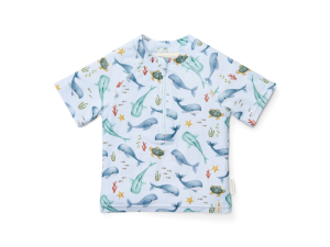 Plavecké triko krátký rukáv Ocean Multicolor vel. 86/92