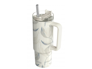 Nerezový termohrnek s brčkem Stream Cotton 950 ml