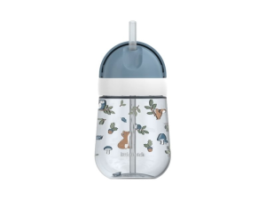 Hrnek s brčkem 300 ml 9m+ Forest Friends